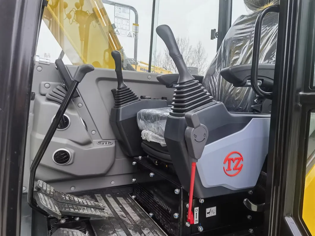 Most Popular Tzco80 Excavator Mini 8 Ton Tzco Chinese Brand Digger for Sale