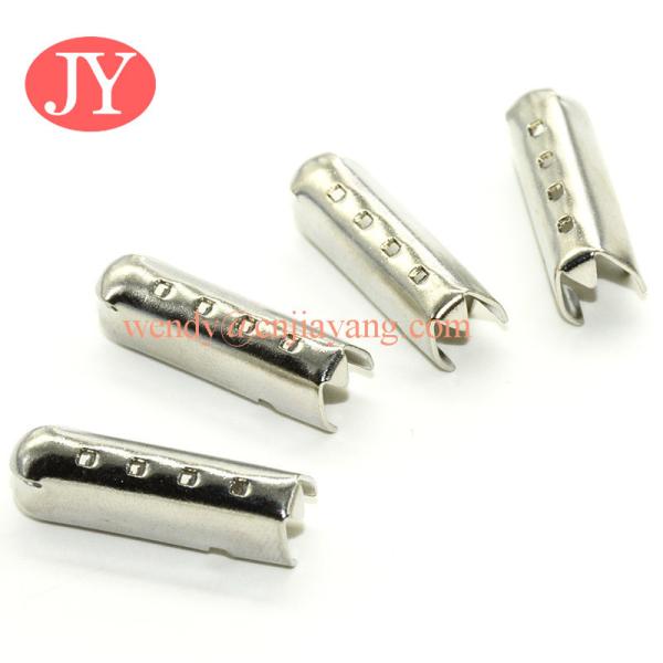 jiayang nickle metal tips for shoelace /drawstring / cord