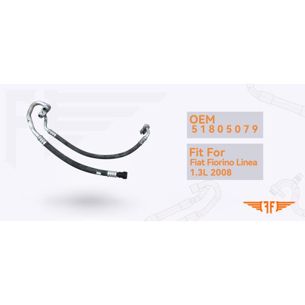 51805079 Tuyaux jumeaux de climatisation pour Fiat Fiorino Linea Automobile 1.3L 2008