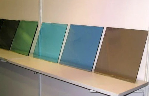Grey Green Golden Dark Blue Black Tinted Float Glass 3-20mm