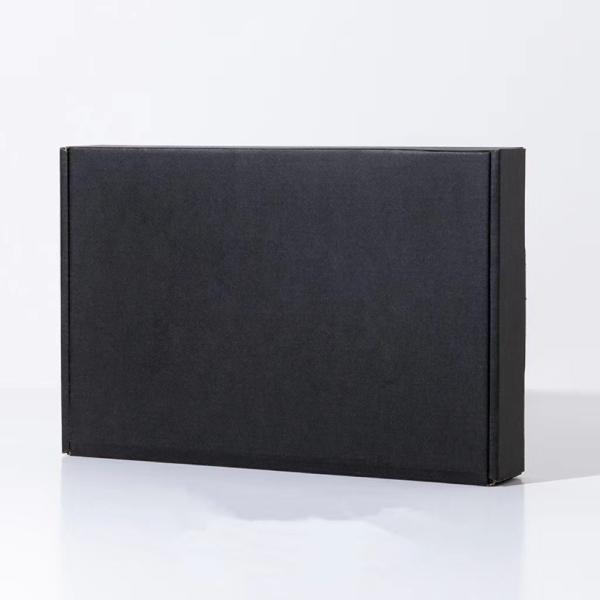 Eco Skincare Beauty Cloth Corrugated Paper Box Matte Colored Corrugated Mailing Boxes