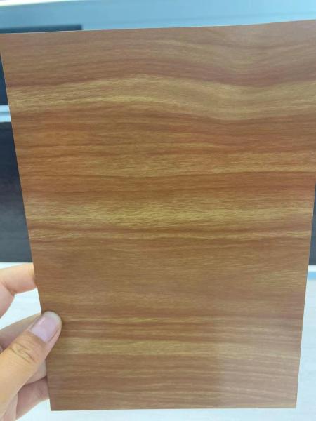 Couleur en bois de noix de Cherry Oak Aluminum Plastic Panel pour la décoration de mur intérieur