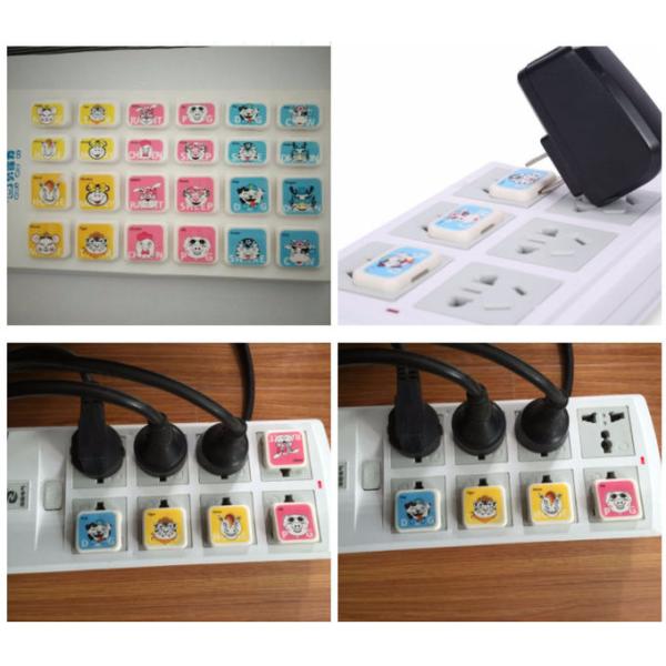 Cartoon Child Safety Outlet Covers / Outlet Plugs Zodiac Socket Cover