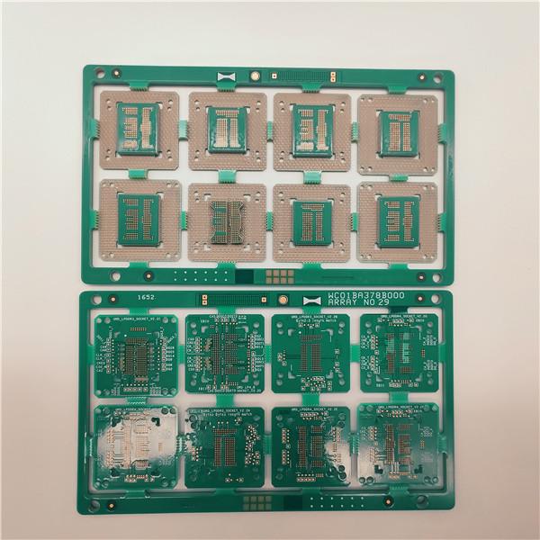 Thru Hole Burn In Test Pcb Electronic Board 0.25mm Pitch
