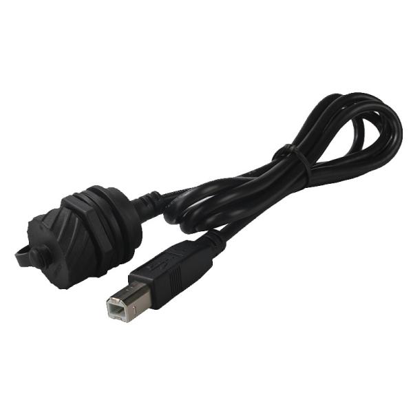 Homem de USB B ao cabo RJ45 impermeável fêmea para a impressora Signal Transmission