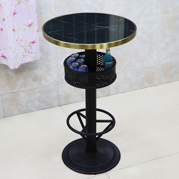 Home Restaurant Counters for Sale Design Rectangle Metal Chair Wood Bar Counter