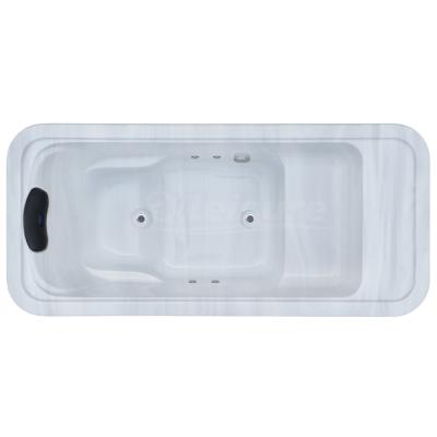 Rectangular Indoor Acrylic Cold Water Pool Cover All-in-One Cold Plunge Ice Bath Chiller Outdoor Insulated One Piece Bathtub