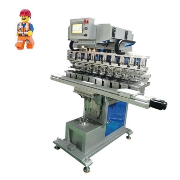 10 Color Pad Printer For Lego 1700x1200x1700mm Servo Control Shuttle Table