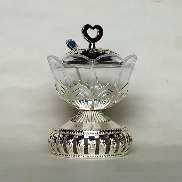 Transparent high foot bowl（15）