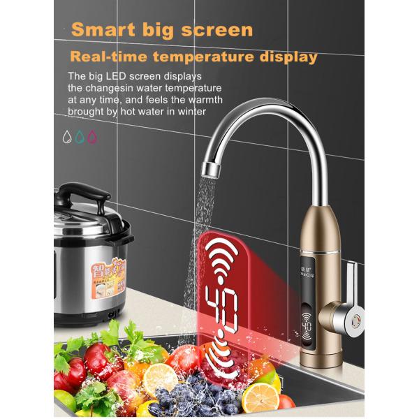 водопроводный кран момента времени кухни 3kw IPX4 горячий для раковины Bathroom