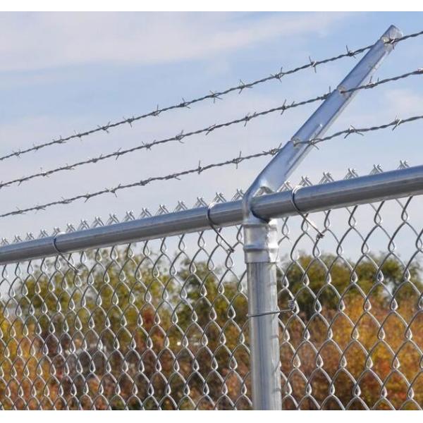 Black Pvc Coated 5 Foot Steel Chain Link Fencing Lightweight