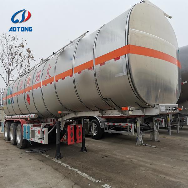 China Trailers 40000 45000 50000 Litres Diesel Oil Petroleum Tank Fuel Tanker Semi Trailer