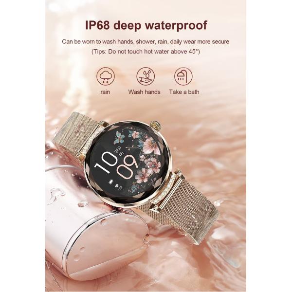 NX7 Pro, montre intelligente imperméable à l'eau pour femme, montre intelligente pour femme.