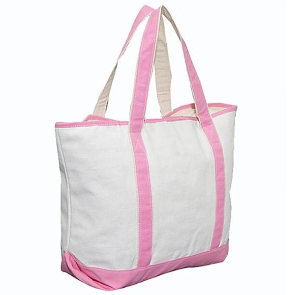 Customized Size Heavy Duty Outdoor Beach Cotton Tote Canvas Bag