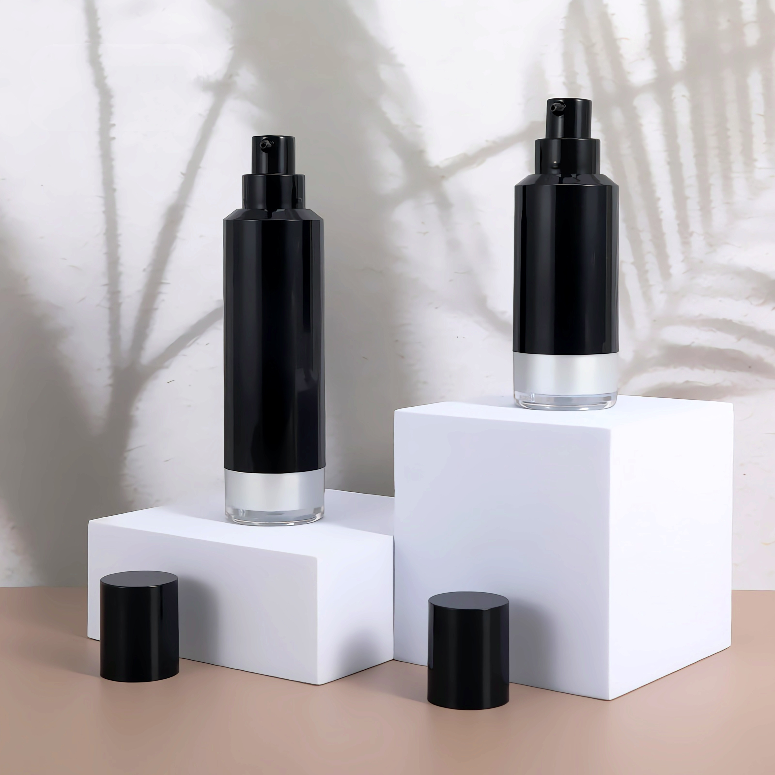 Pump Sealing Type 30ml Capacity Luxury Travel Size Airless Pump Bottle Ideal for