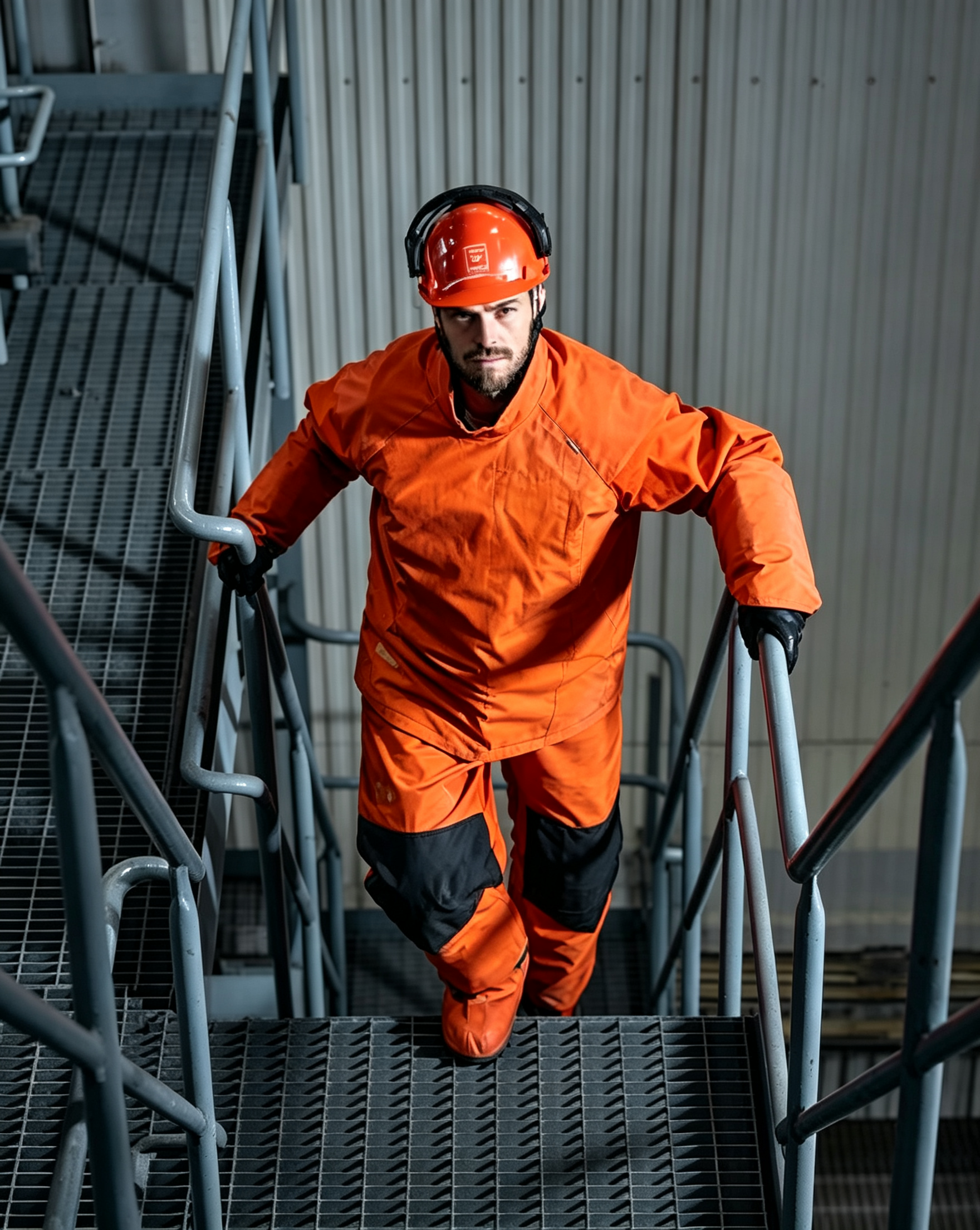 Reinforced Work Coveralls Customized Safety Coveralls Abrasion Resistant