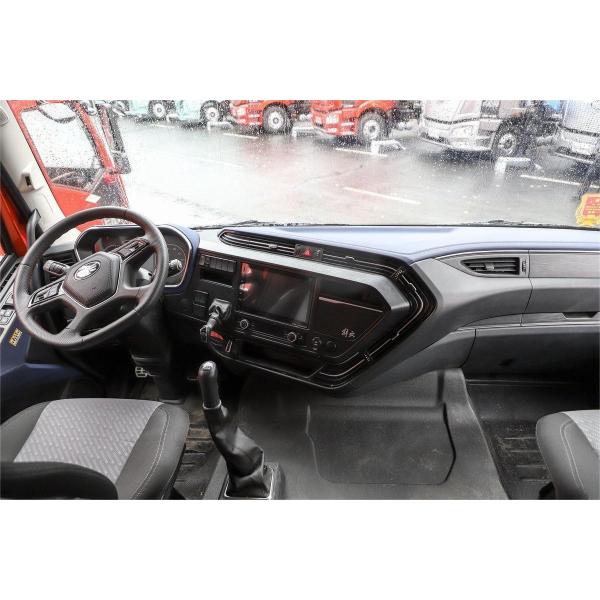 Jiefang средний грузовик солнечный крыша кондиционер 12-скоростной 510 л.с. 8х4 9,4 м СПГ ограждение грузовик