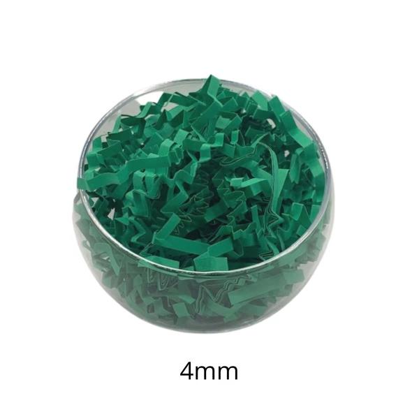 Straight Green Shredded Paper Basket Filler For Wedding / Party / Holidays