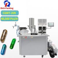 tamaño pequeño automático de la máquina de llenado de cápsulas farmacéuticas 40000Pcs/H