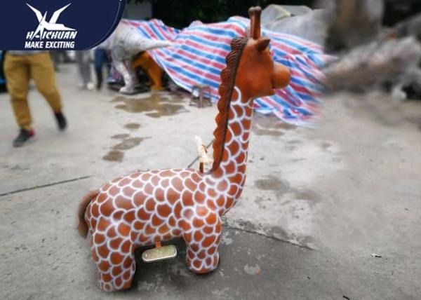 Move Forwards Motorized Animal Scooters Simulation Animal Air Case Silicone Rubber Skin