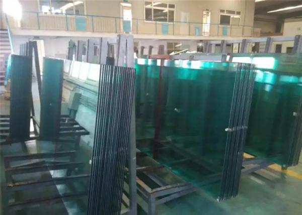 8mm Thickness Tempered Safety Glass / Toughened Glass Cut To Size Polished Edges