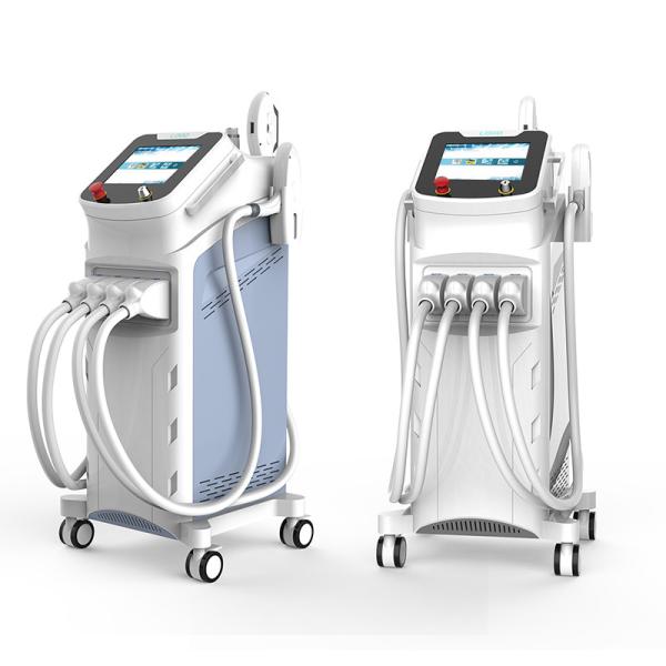 4 In 1 Laser IPL SHR Hair Removal Machine 68*55*120cm For Skin Tightening