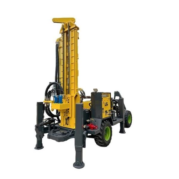 Portable RCF220W Borehole Drilling Machine with 1.4T Winch Hoisting Force