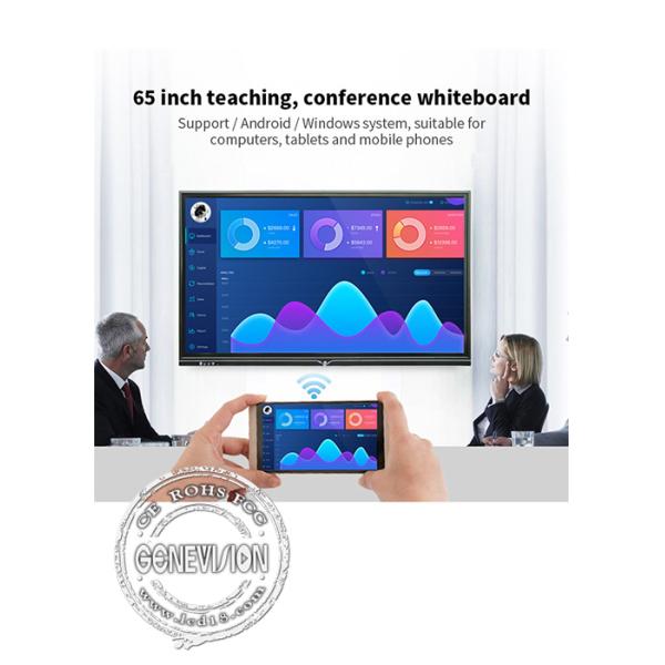 андроид 8,1 OPS I3 I5 I7 умное взаимодействующее Whiteboard 65in