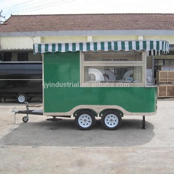 Electric System Lights Customized Pizza Coffee Ice Cream Food Trailer Truck with Ce