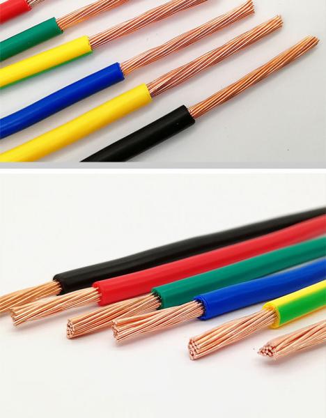 BVR 1.5mm 2.5mm 4mm 6mm PVC Insulation Flexible Electrical Wires for Housing Wiring