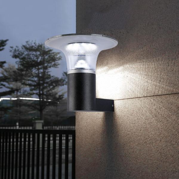 Modern minimalist solar wall lighting outdoor balcony hanging light exterior wall courtyard wall lamp