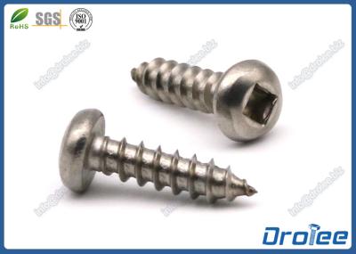 18-8 / 316 Stainless Steel Robertson Square Pan Head Sheet Metal Screws