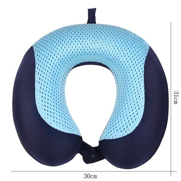 Doctor Recommended Neck Support Pillow Memory Foam Travel Pillow for Camping 0.5-1 Kg