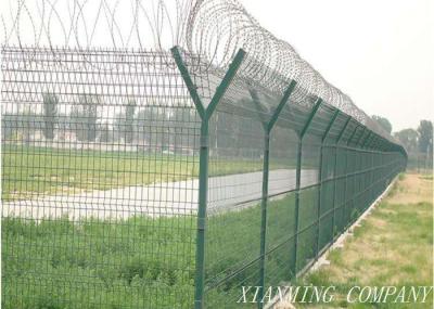 Powder Coated Farm Mesh Fencing Security For Agriculture Planting