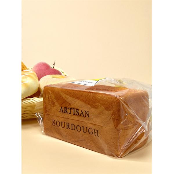 Leakproof Transparent Plastic Bread Bag with 10 Colours Printed for Food Storage