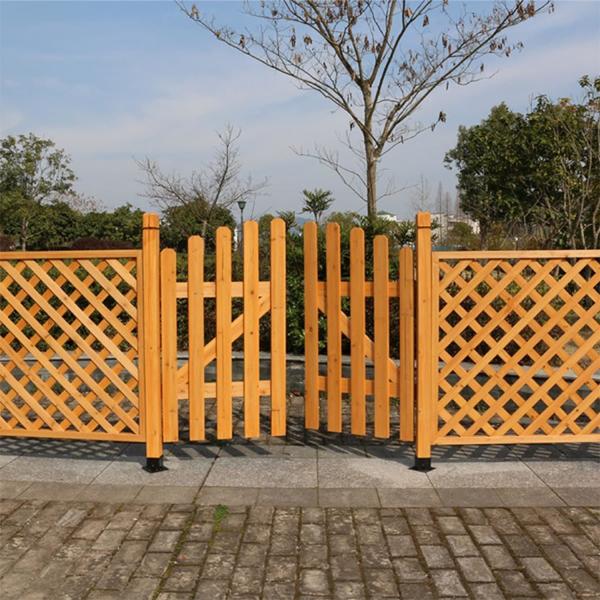 Log Cabin Outdoor Post Brackets in Steel with ROHS Certificate and Powder Coating