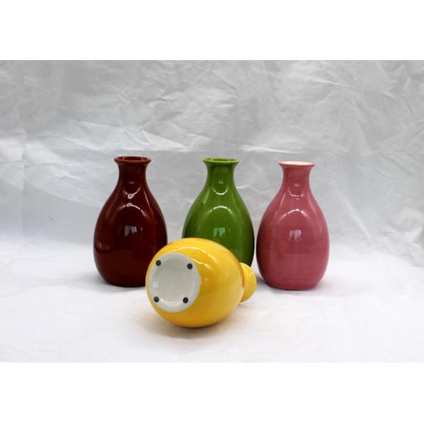 European Fashion Ceramic Vases And Pots Home Decoration Colorful Dolomite Flower Pot