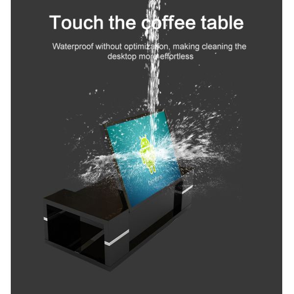 55 inch Manufacturer price smart home interactive touch screen desks for coffee shop advertising display