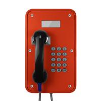 Résistant aux vandalismes Téléphone industriel VoIP résistant aux intempéries Avec écran LCD