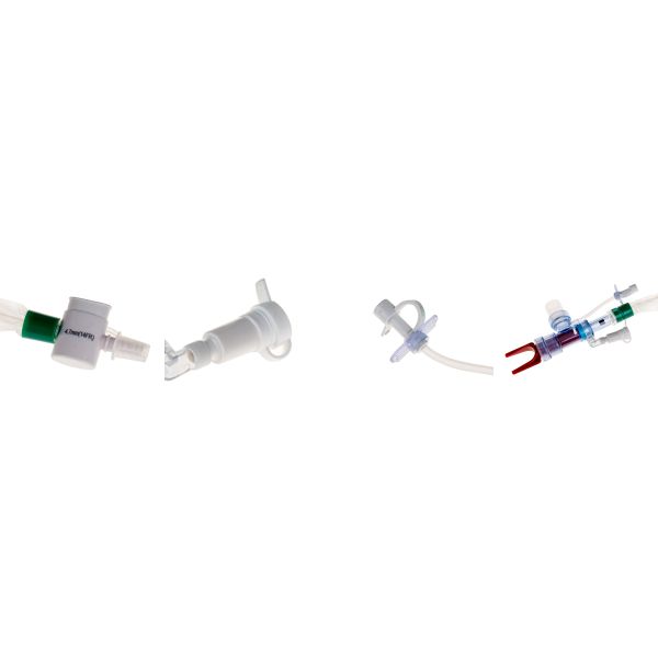 Disposable Closed Suction Catheter 72H Automatic Flushing L Type for Medical Use