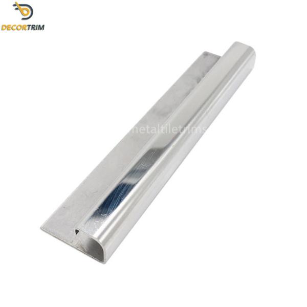Tile To Tile Trim Stainless Metal Tile Trim Bullnose Tile Corner SS201/SS304