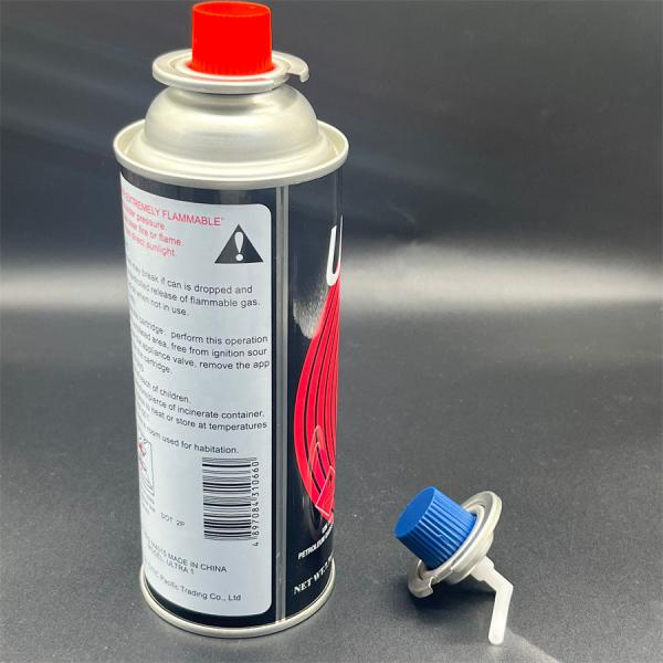 High-Pressure Gas Canister Valve for Propane & Butane Canisters | Durable Construction for Camping Stoves