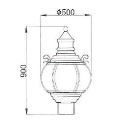 FT-86024 3.8M Low Voltage Led Garden Lights Eco Friendly Materials ROHS Approved