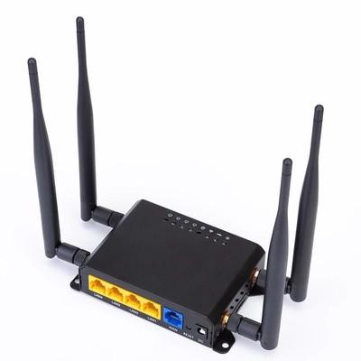 4G 3G Modem Routers Wifi industriales ranura de tarjeta SIM y 128MB Router CPE para una conectividad óptima