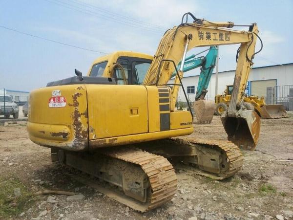 Máquina escavadora de KOMATSU da mão PC120 segundo, equipamento de construção de 12 toneladas de KOMATSU 