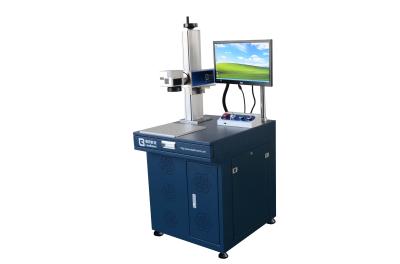 IPG 30 W Fiber Laser Marking Machine For SS Brass / Auto Parts Laser Marking Equipment