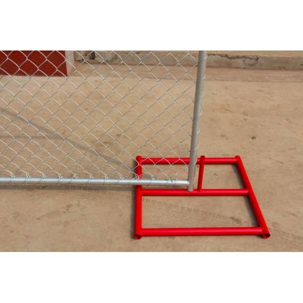 30mm X 30mm Diamond Chain Link Fencing 5ft X 8ft Temporary Metal Fence Panels