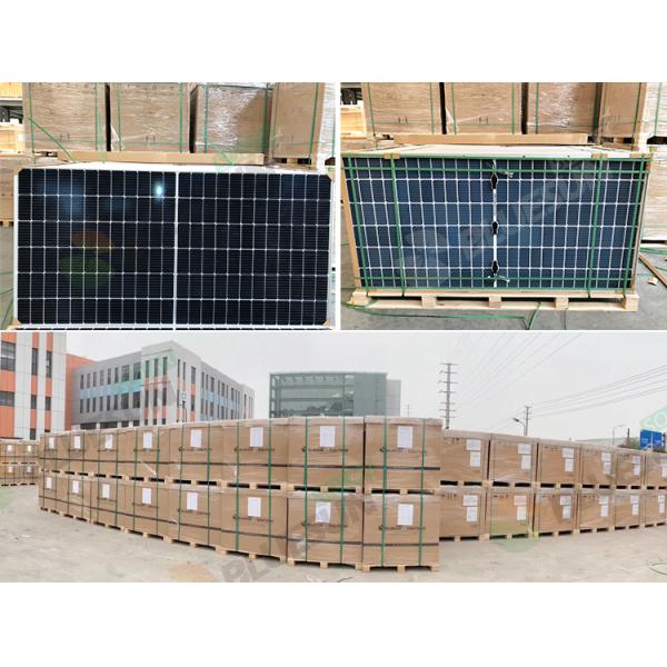 Bluesun Solar 415w Bifacial Glass Solar Panel 420w 430 w 440 Watt Perc Solar Cell 6 Inch