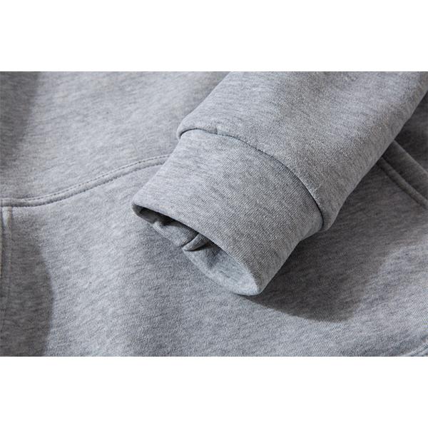 Breathable Unlined Plain Black Hoodie for Regular Sleeve Style Oversized Tracksuit