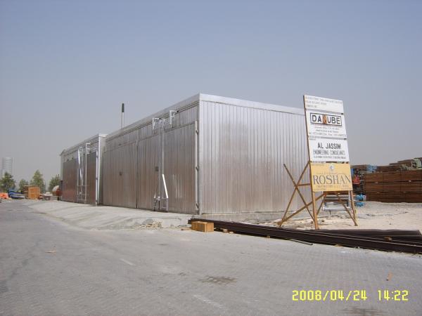 Smart Wood Drying Equipment 1500 × 600 Mm Inspection Door Easy Opening